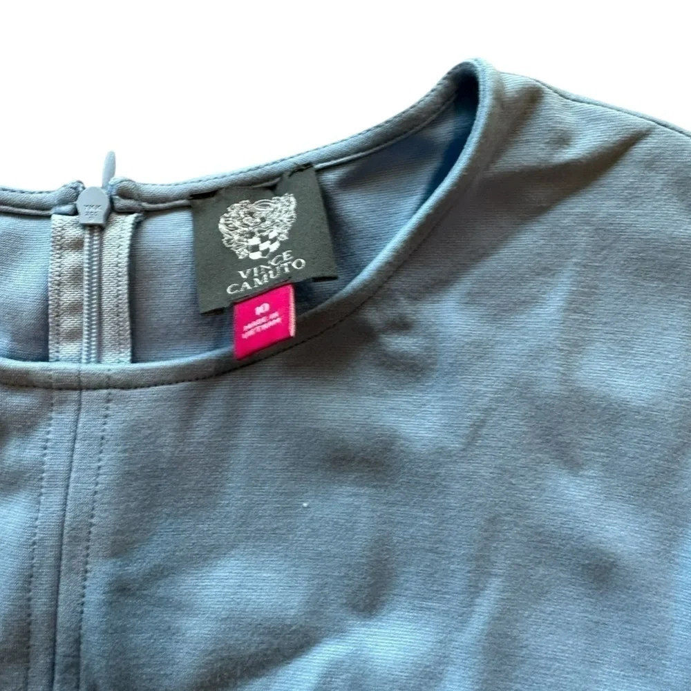 Vince Camuto Royal and Light Blue Color Block Short Dress - Size 10 - Picture 5 of 5